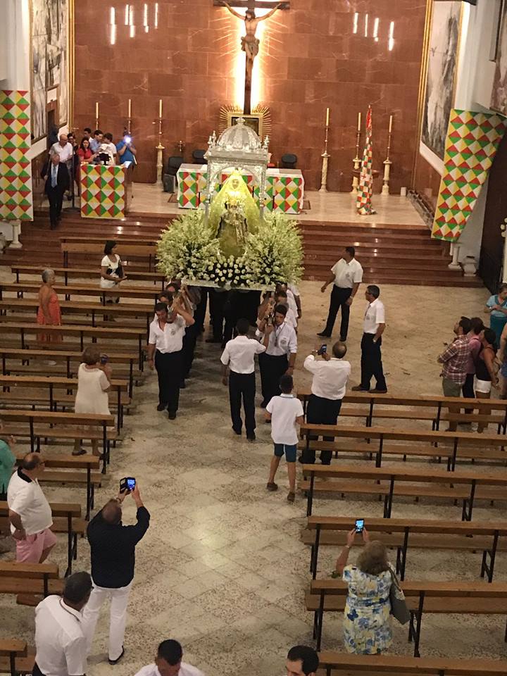 Fotos de la «Baja» de la Virgen de la Sierra 2017